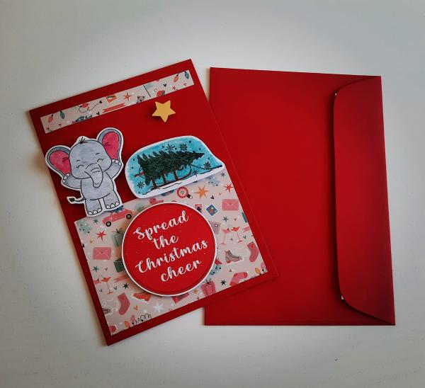 Weihnachtskarte "Christmas Cheer"